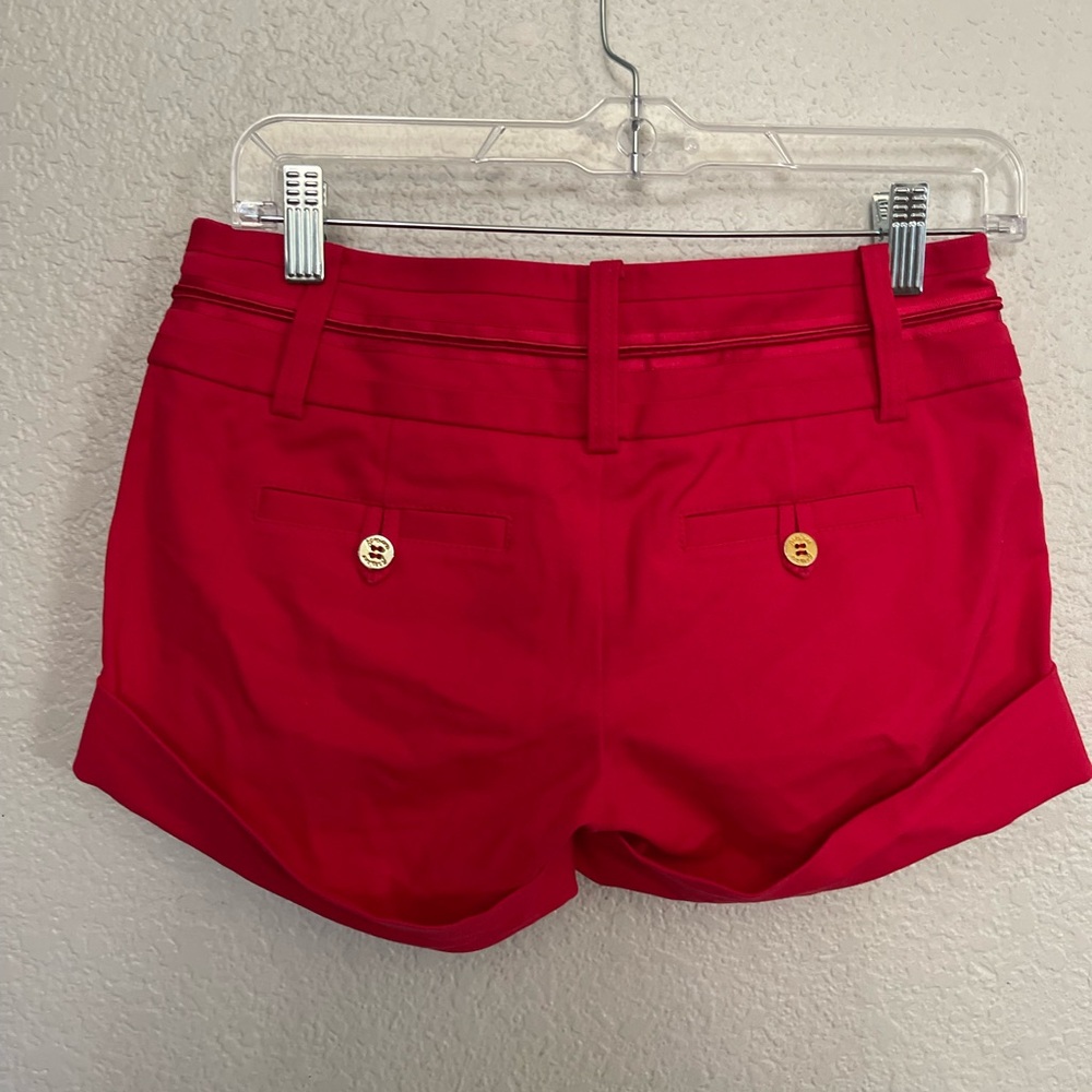 Marciano High Waist red. Shorts size 0 Y2K - Picture 4 of 6